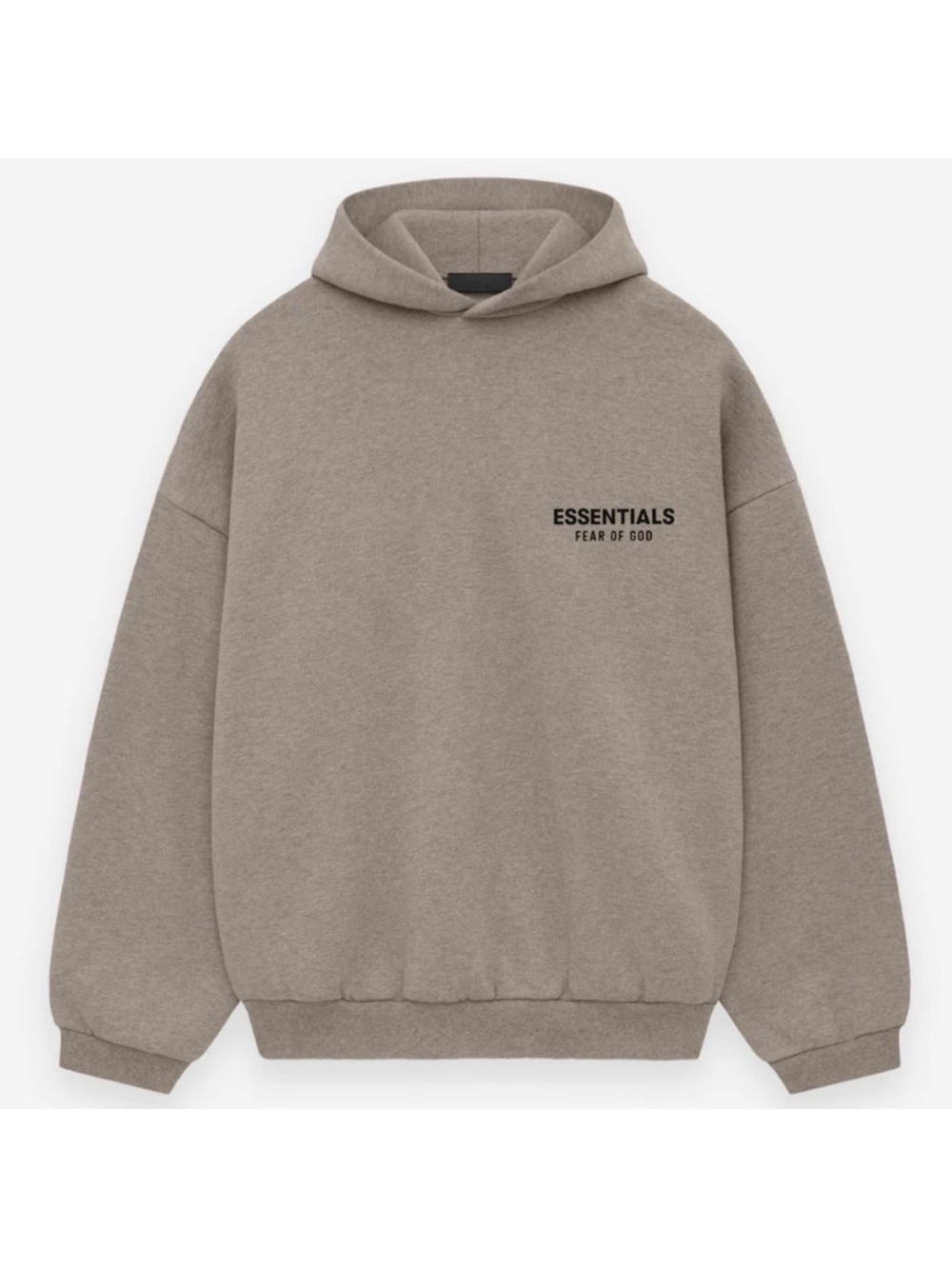 NWT Fear of God Essentials Fleece Logo Hoodie, Size XS